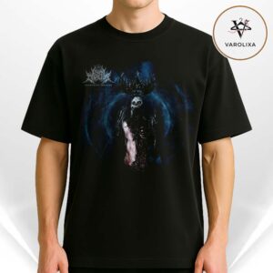Crown Magnetar Desecrate Infinite Album Artwork Print Deathcore Skull King Dark Fantasy Art Unisex T-Shirt