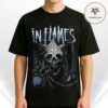 In Flames Frozen Jester Skull Unisex T-Shirt