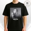 Jimmy Cliff Memorial Poster In Tribute To The Reggae Legend 1944–2025 Black And White Artwork Unisex T-Shirt