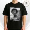 Jimmy Cliff Memorial Poster In Tribute To The Reggae Legend 1944–2025 Black And White Artwork Unisex T-Shirt