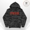 Motionless In White I Prevail Logo Black Camo All Over Print Hoodie