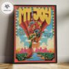 Mt Joy Live Poster At Moody Center In Austin Texas On April 25 2026 Retro Flower Cowboy Edition Home Decor Poster Canvas