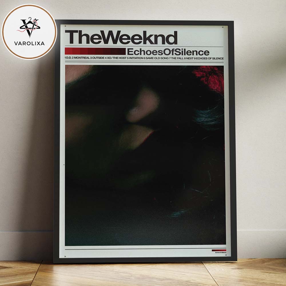 The Weeknd Echoes Of Silence Home Decor Poster Canvas The Weeknd Echoes Of Silence Home Decor Poster Canvas