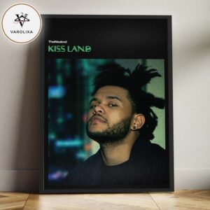 The Weeknd Kiss Land Home Decor Poster Canvas