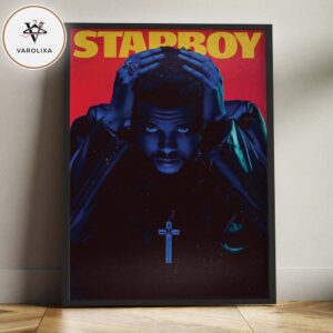 The Weeknd Starboy Home Decor Poster Canvas