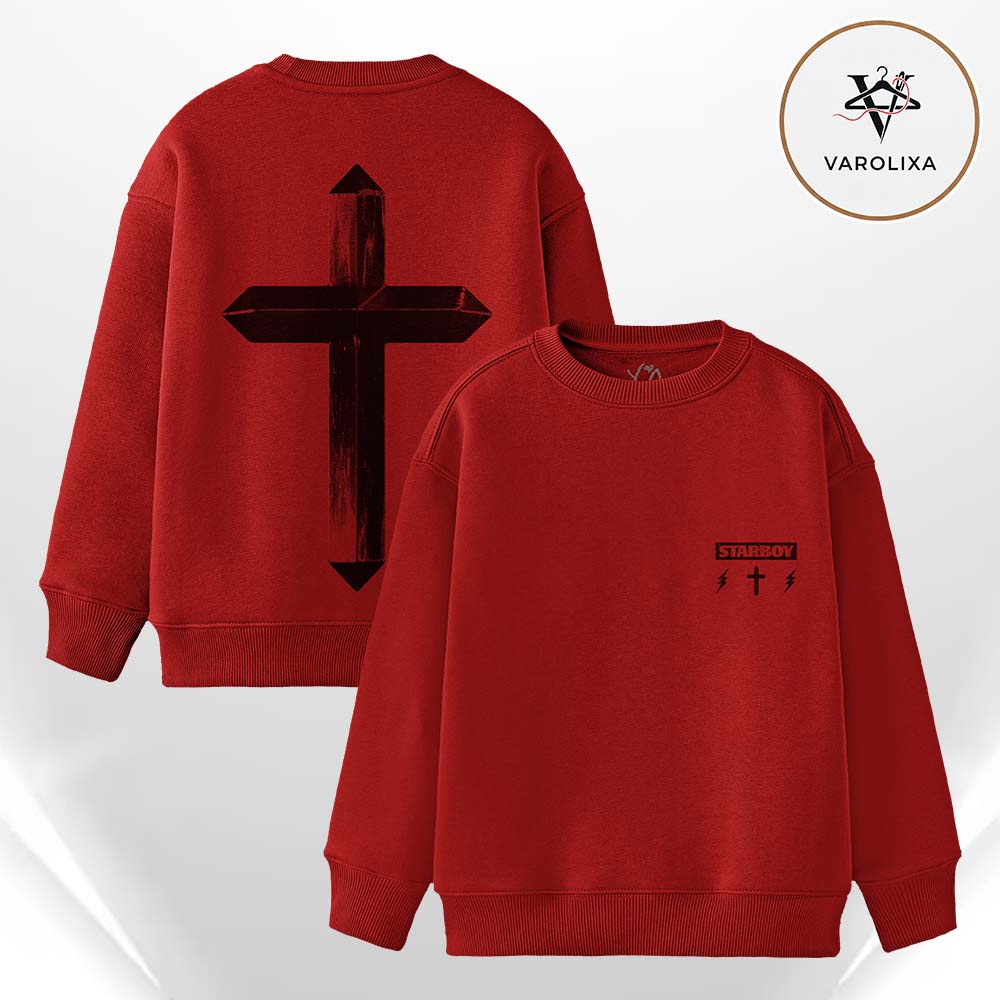 The Weeknd Starboy Two Sides Unisex Sweater