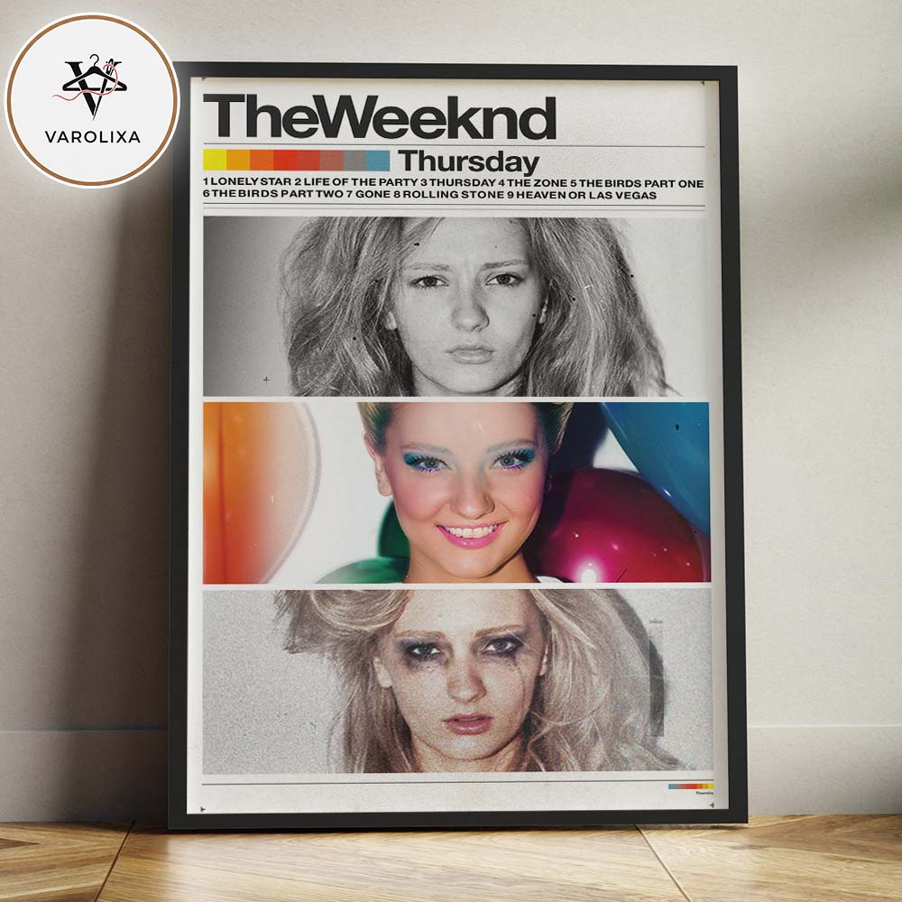 The Weeknd Thursday Home Decor Poster Canvas The Weeknd Thursday Home Decor Poster Canvas