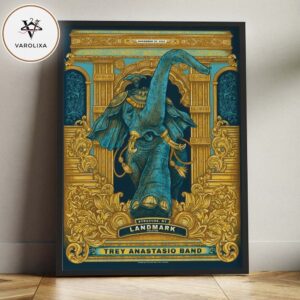Trey Anastasio Band Live Show Music Poster At Landmark Theatre In Syracuse NY On November 25 2025 Elephant Art Edition Home Decor Poster Canvas