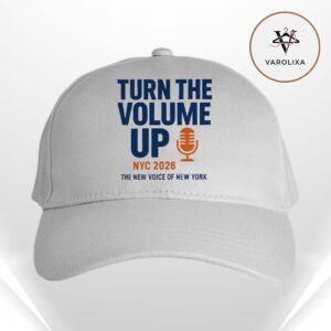 Turn The Volume Up NYC 2026 Shirt Zohran Mamdani New Voice Of New York Political Classic Cap Hat Snapback