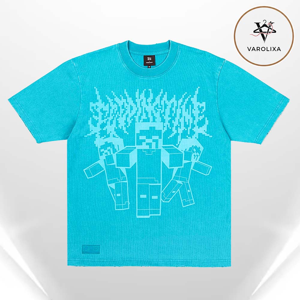 Very Cool x Minecraft The Zombie Trio All Over Print Shirt Very Cool x Minecraft The Zombie Trio All Over Print Shirt