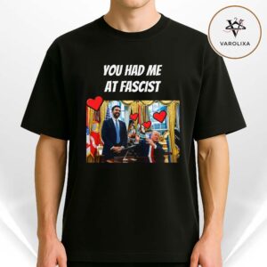 Zohran Mamdani And Donald Trump Fascist Meme Political Humor Unisex T-Shirt