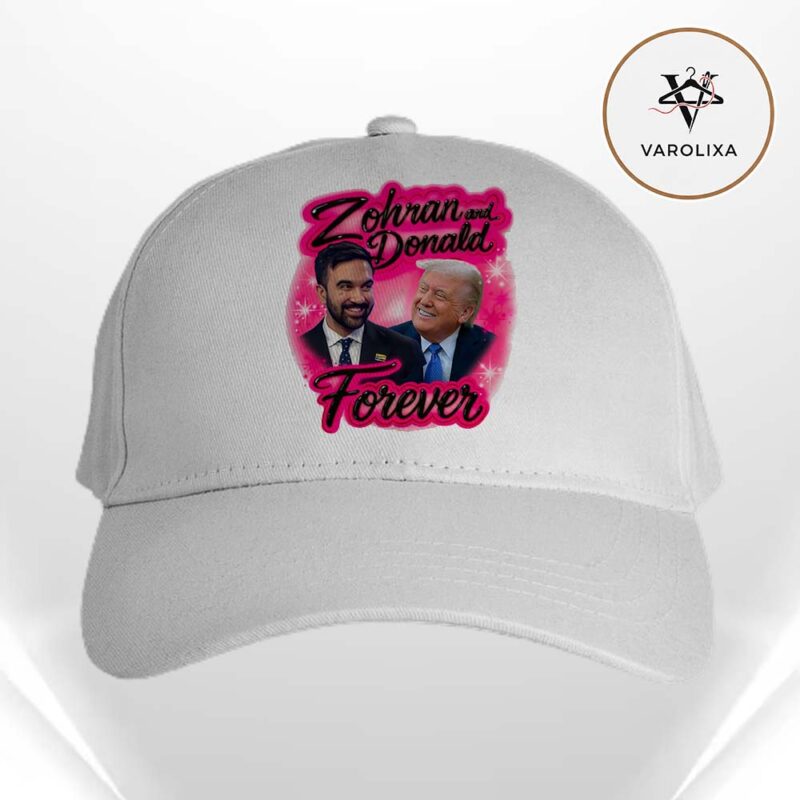 Zohran Mamdani And Donald Trump Forever NYC 2025 Support Art Classic Cap Hat Snapback
