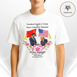 Zohran Mamdani For The People Peace Summit 2025 With Donald Trump Unisex T-Shirt