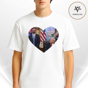 Zohran Mamdani NYC 2025 Support Heart Oval Office Photo Unisex T-Shirt