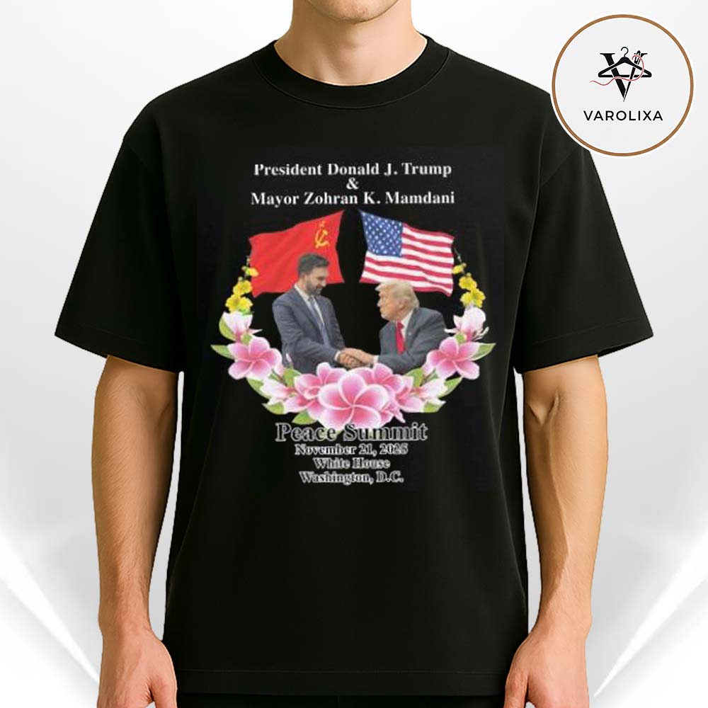 Zohran Mamdani Unity And Justice Peace Summit Floral Edition 2025 Unisex T-Shirt Zohran Mamdani Unity And Justice Peace Summit Floral Edition 2025 Unisex T-Shirt