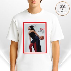 A’ja Wilson Las Vegas Aces WNBA Athlete of the Year 2025 TIME Magazine Cover Poster Wall Art Unisex T-Shirt