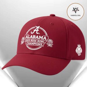 Alabama Crimson Tide 2026 College Football Playoff Quarterfinal Rose Bowl Game Champions Classic Cap Hat Snapback