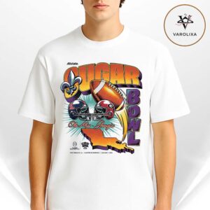 Allstate Sugar Bowl 2026 Ole Miss Rebels vs Georgia Bulldogs Vintage Matchup CFP Season Unisex T-Shirt