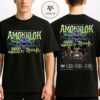 Amonklok Conquest Tour North America 2026 With Amon Amarth and Dethklok Plus Special Guest Castle Rat Heavy Metal Tour Dates Two Sides Unisex T-Shirt