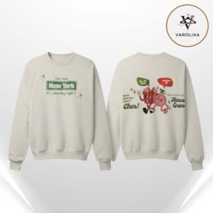 Ariana Grande Live At SNL Live From New York It’s Saturday Night Season 51 On December 20 2025 Two Sides Unisex Sweater
