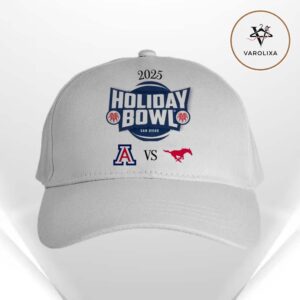 Arizona Cardinals Vs SMU Mustangs 2025 Holiday Bowl Matchup NFL Season Classic Cap Hat Snapback