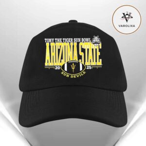 Arizona State Sun Devils 2025 Tony The Tiger Sun Bowl Classic Cap Hat Snapback