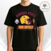 Arizona State Sun Devils vs Duke Blue Devils Football 2025 Tony the Tiger Sun Bowl 2 Team Matchup Unisex T-Shirt