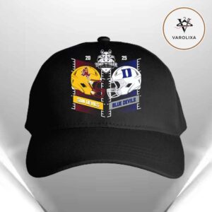 Arizona State Sun Devils vs Duke Blue Devils Football 2025 Tony the Tiger Sun Bowl 2 Team Matchup Classic Cap Hat Snapback