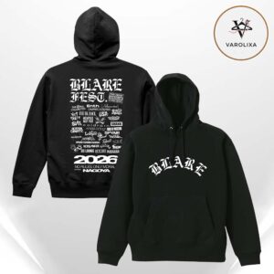 BLARE FEST 2026 Full Lineup Unisex Pullover Hoodie