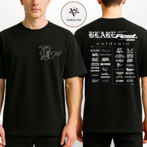 BLARE FEST 2026 Official Lineup Logo Two Sides Unisex T-Shirt