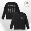BLARE FEST 2026 Big B Logo Band Names Unisex Long Sleeve Shirt BLARE FEST 2026 Big B Logo Band Names Unisex Long Sleeve Shirt