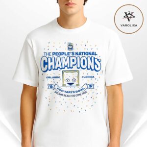 BYU Cougars 2025 Pop Tarts Sprinkle Champs Pop Tarts Bowl The People’s National Championship Unisex T-Shirt