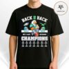 Back 2 Back 2024 2025 NFC East Division Champions Philadelphia Eagles Unisex T-Shirt