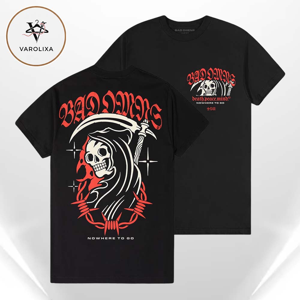 Bad Omens Nowhere To Go Two Sides Unisex T-Shirt Bad Omens Nowhere To Go Two Sides Unisex T-Shirt