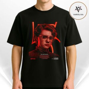 Barbara Holland Shannon Purser Stranger Things Character Poster Red Glow Final Adventure Volume 5 Unisex T-Shirt