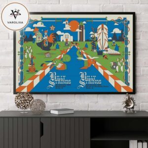 Billy Strings Concert Poster At Moody Center And ACL Live At The Moody Theater In Austin TX On December 13 And 14 2025 Home Decor Poster Canvas