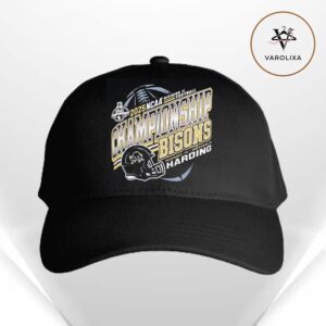 Bisons Harding 2025 NCAA Division II Football Championship Bound Classic Cap Hat Snapback
