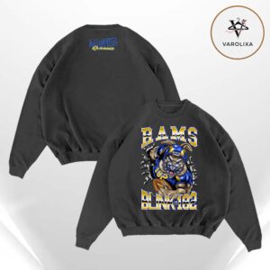 Blink 182 x Los Angeles Rams Touchdown NFL 2025 Two Sides Unisex Sweatshirt