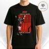 Caleb Williams Chicago Bears NFC North Champions NFL 2025 Vertical Power Unisex T-Shirt