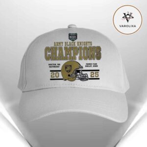 Celebrate Army Black Knights Football Named To Champions 2025 Wasabi Fenway Bowl Classic Cap Hat Snapback