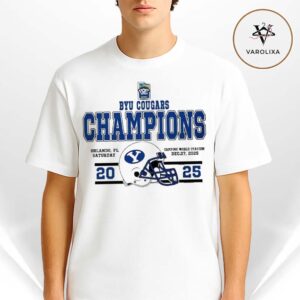 Celebrate BYU Cougars Football Named To Champions 2025 Pop-Tarts Bowl Unisex T-Shirt