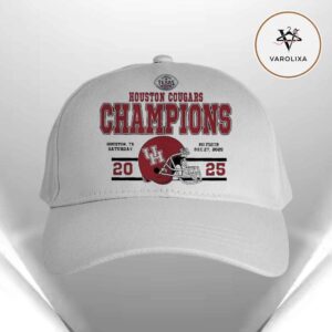 Celebrate Houston Cougars Football Named 2025 Kinder’s Texas Bowl Champions Classic Cap Hat Snapback