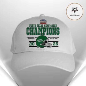 Celebrate North Texas Mean Green Football Names 2025 Isleta New Mexico Bowl Champions Classic Cap Hat Snapback