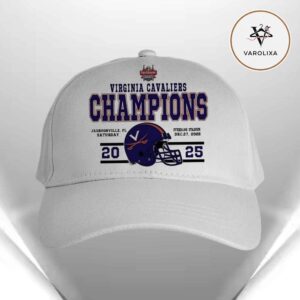 Champions Virginia Cavaliers Football Named To Champions 2025 TaxSlayer Gator Bowl Helmet Classic Cap Hat Snapback