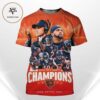 New England Patriots AFC East Champions NFL 2025 Clean White All Over Print Shirt