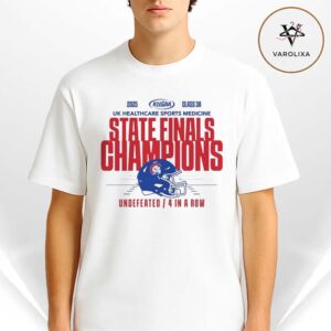 Christian Academy-Louisville 2025 KHSAA Class 3A UK HealthCare Sports Medicine Football State Finals Champions Unisex T-Shirt