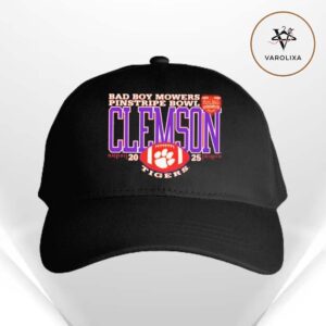 Clemson Tigers Football 2025 Pinstripe Bowl Bound Classic Cap Hat Snapback