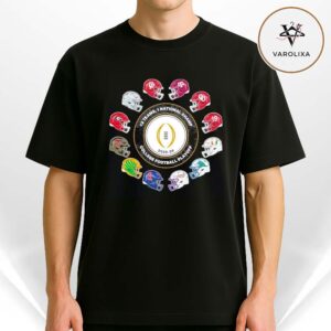 College Football Playoff 2026 Exclusive 12 Teams Playoff Unisex T-Shirt