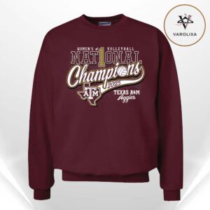 Congrats Texas A&M Aggies 2025 Volleyball National Champions Sweatshirt