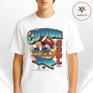 Cotton Bowl Classic 2025 Miami Hurricanes Vs Ohio State Buckeyes Vintage Matchup CFP Season Unisex T-Shirt